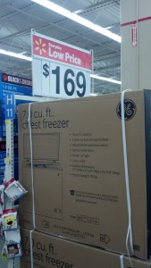 or how I obtained a freezer at the right price on black friday